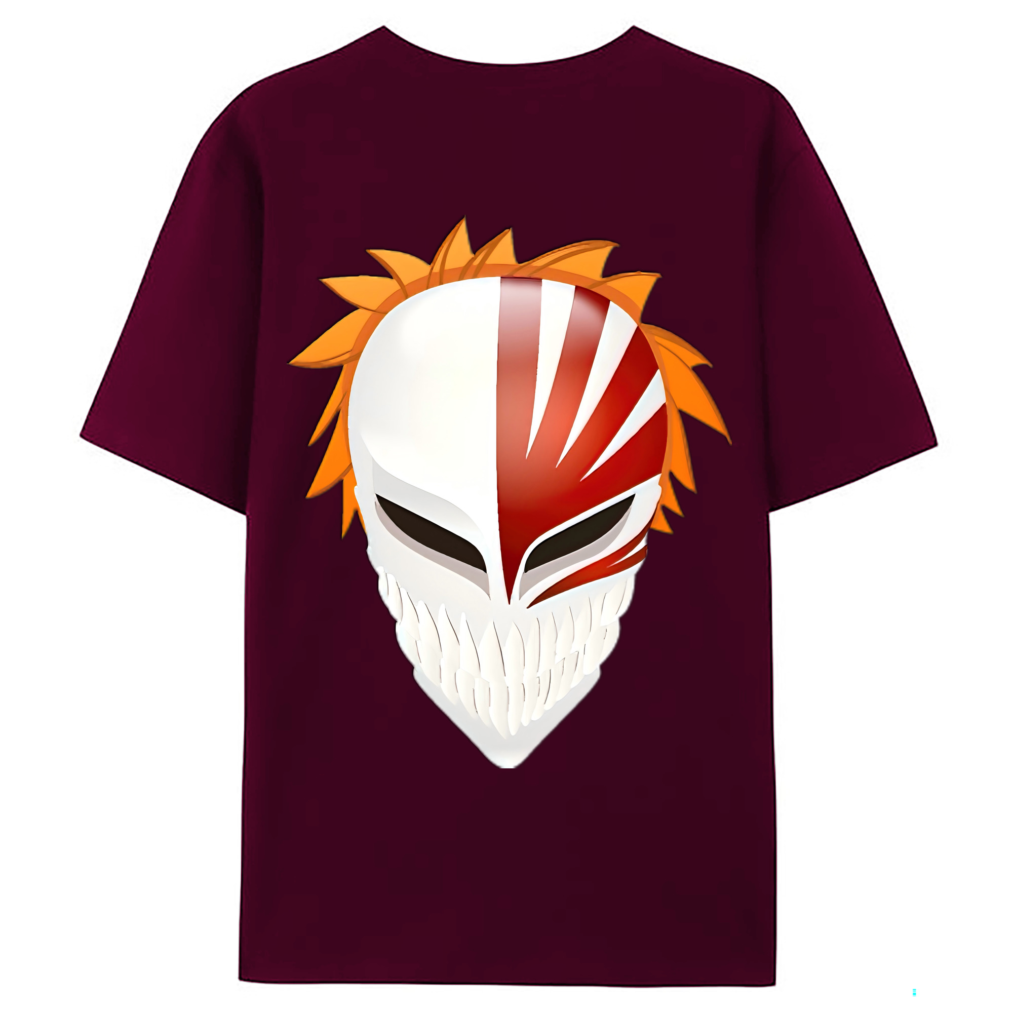 （画像用） ブリーチ 黒崎一護（くろさき いちご）BLEACH Kurosaki Ichigo レディース半袖Tシャツ(バックプリント)
